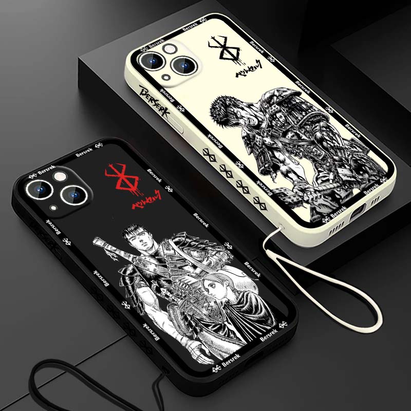 Phone Cases Iphone 16 - Japan Anime Berserk Guts For Apple