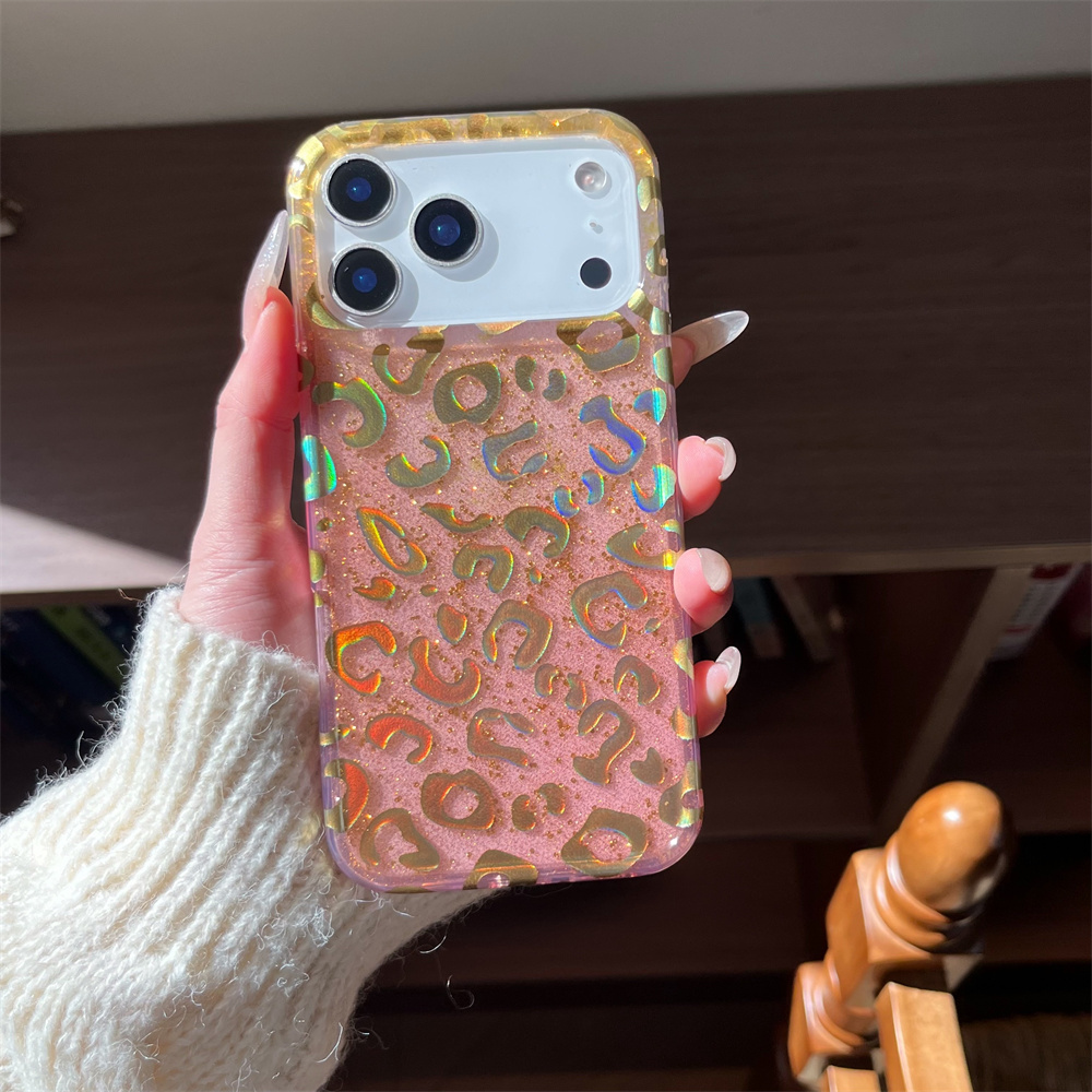 Phone Cases Expensive - New luxury electroplated leopard print phone