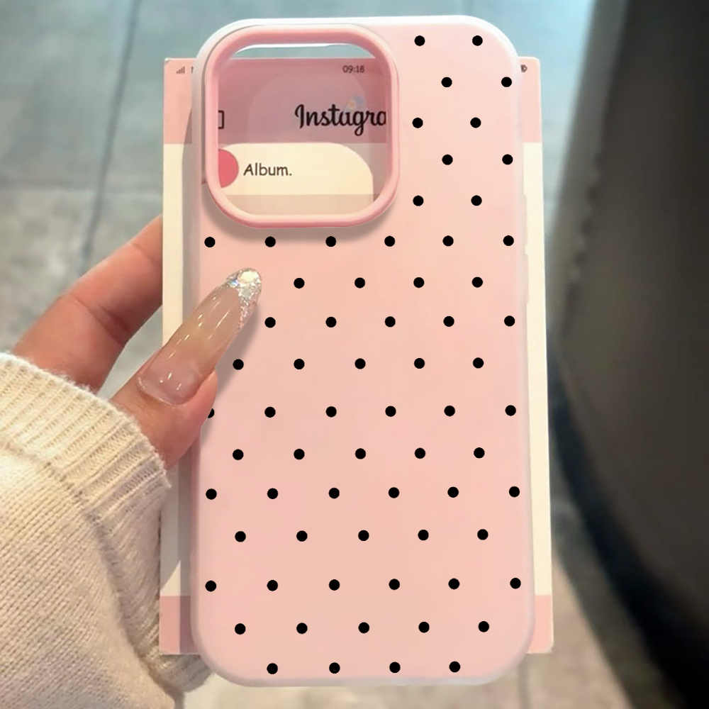 Minimalist Polka Dot Dustproof - đánh giá và giá Phone Cases Samsung S23