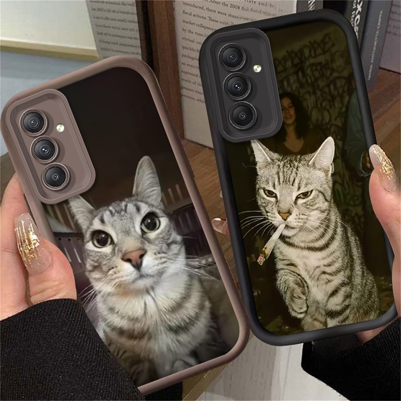 Trendy Cat Smoking Phone Case  - đánh giá và giá Phone Cases Cat
