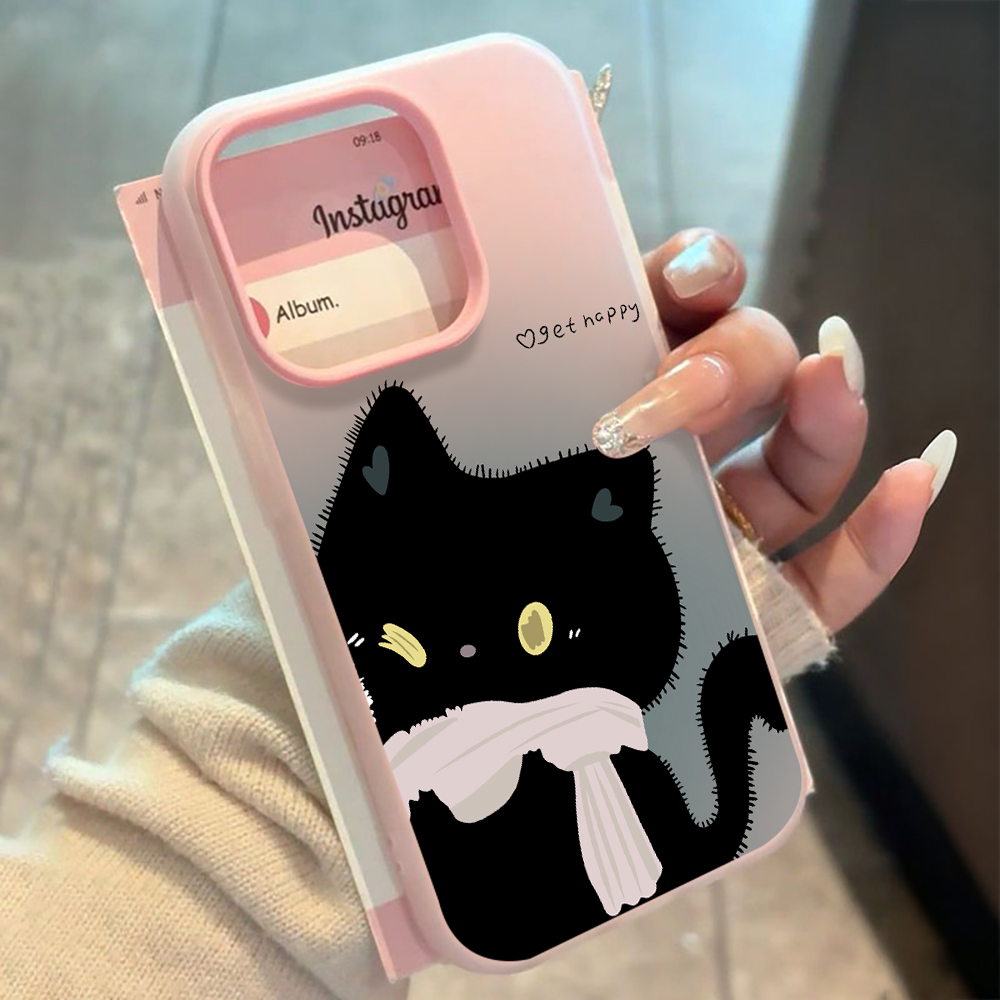 INS Couple Black White Cat Can - đánh giá và giá Phone Cases Cat