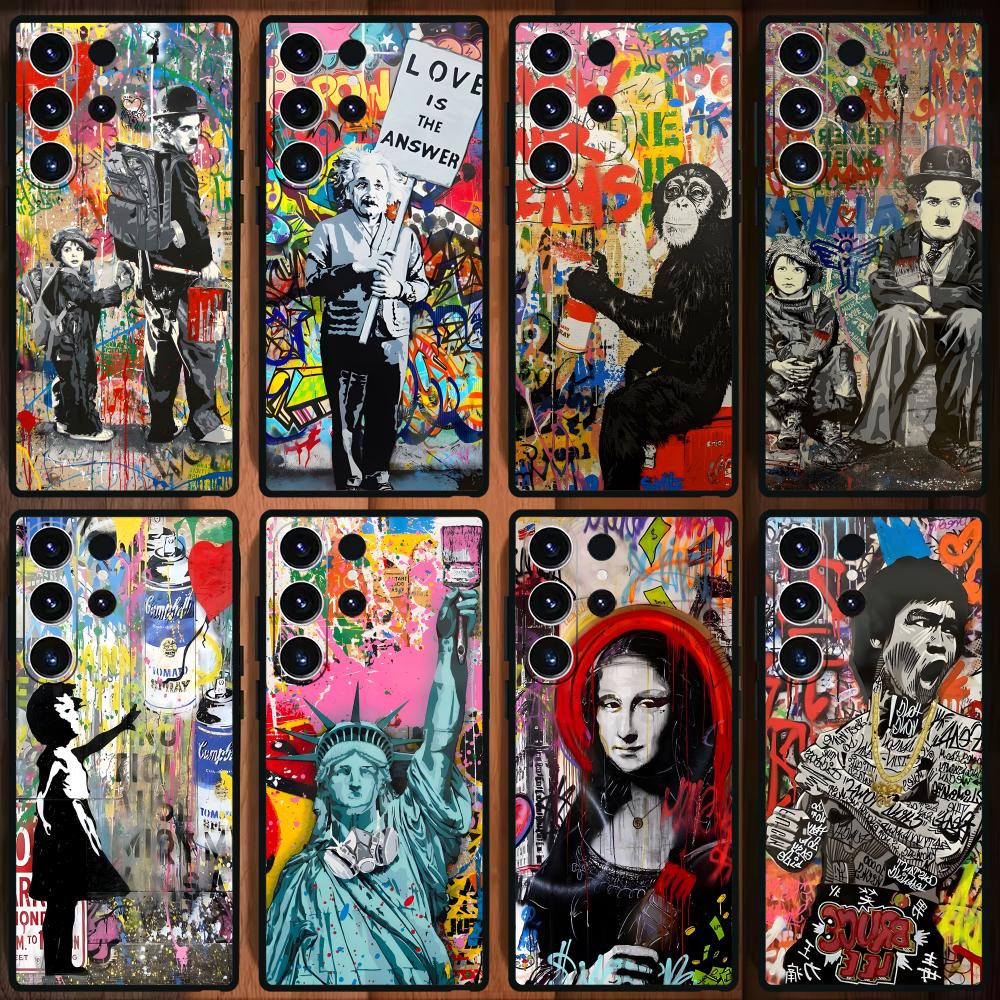 Banksy Graffiti Art  Phone Cas - đánh giá và giá Phone Cases Samsung S23