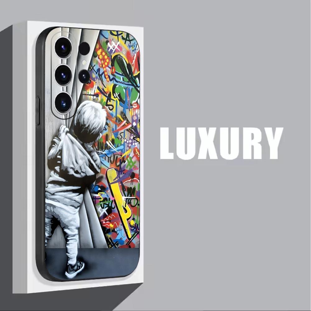 Banksy Graffiti Art  Phone Cas - đánh giá và giá Phone Cases Samsung S23