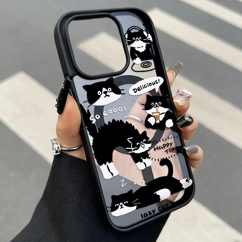 Funny Black Cat Wireless Charg - đánh giá và giá Phone Cases With Magsafe