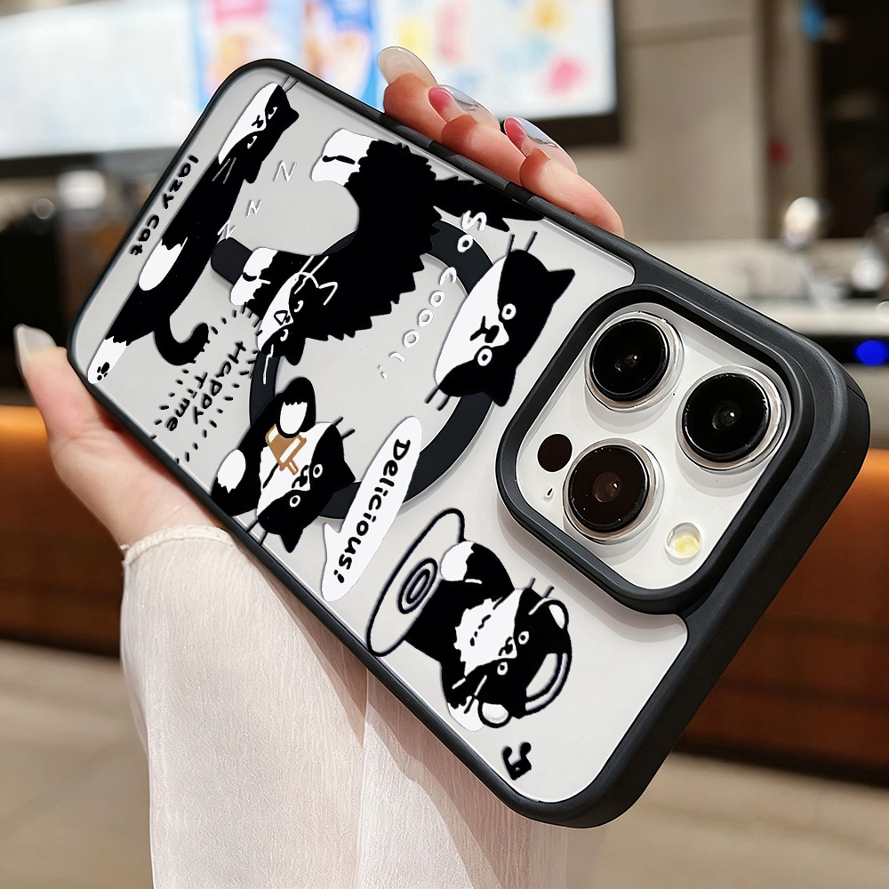 Funny Black Cat Wireless Charg - đánh giá và giá Phone Cases With Magsafe