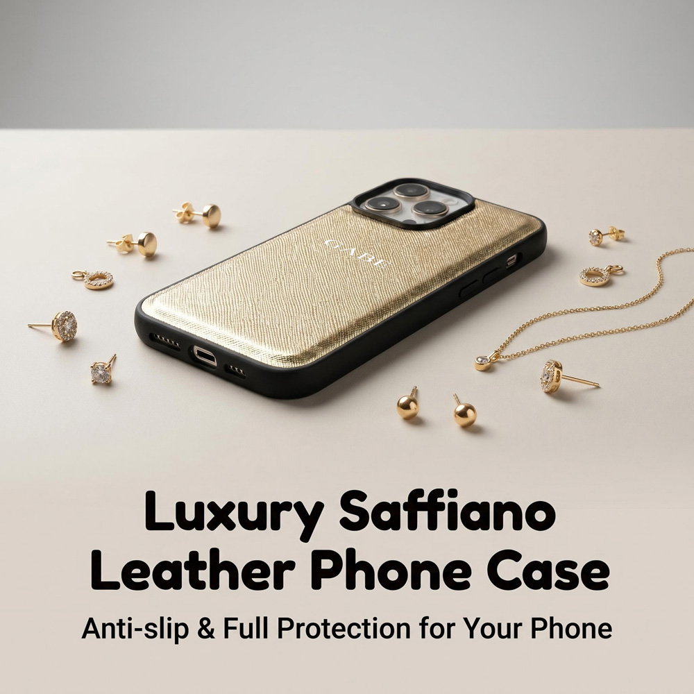 INS Minimalist Saffiano Leathe - đánh giá và giá Monogram Custom Case