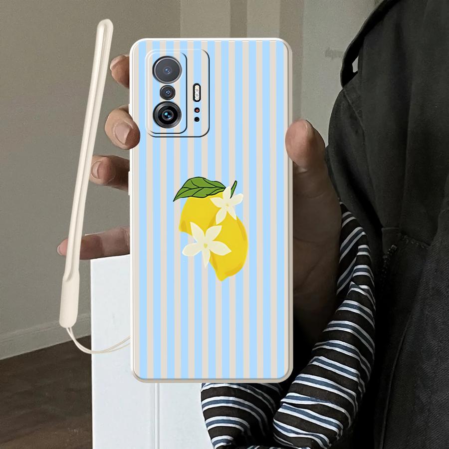 Lemon Cool Stripe Pattern Case - đánh giá và giá Phone Cases Xiaomi