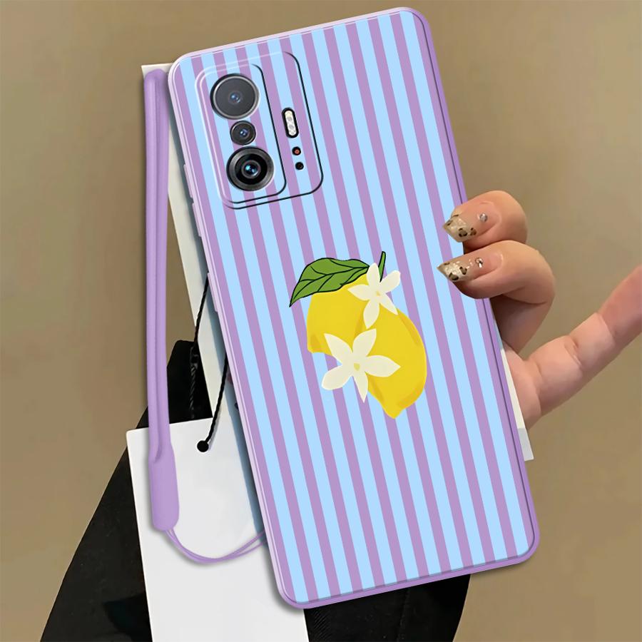 Lemon Cool Stripe Pattern Case - đánh giá và giá Phone Cases Xiaomi