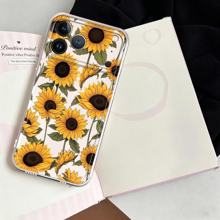 Cute Sunflower Pattern Case fo - đánh giá và giá Phone Cases Iphone 16