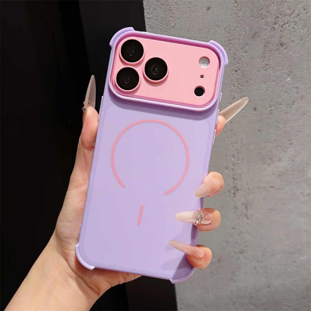 Contrast Color Armor Phone Cas - đánh giá và giá Phone Cases With Magsafe