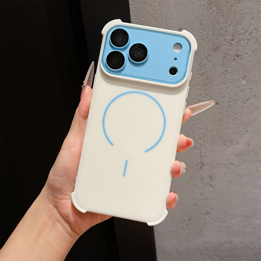 Contrast Color Armor Phone Cas - đánh giá và giá Phone Cases With Magsafe