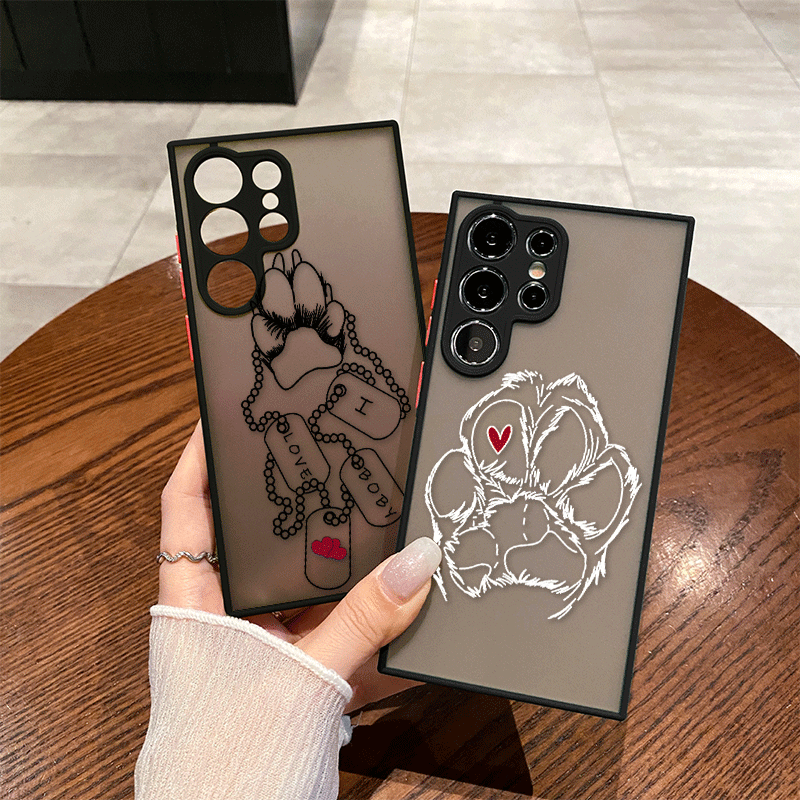 Funny Cartoon Pet Cute Dog Paw - đánh giá và giá Cute Cartoon Case