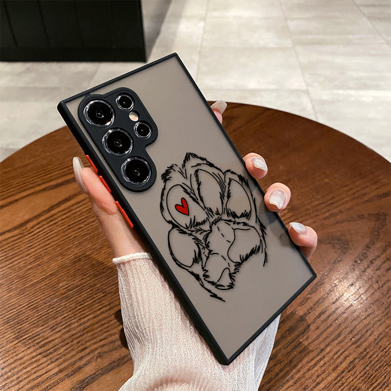 Funny Cartoon Pet Cute Dog Paw - đánh giá và giá Cute Cartoon Case
