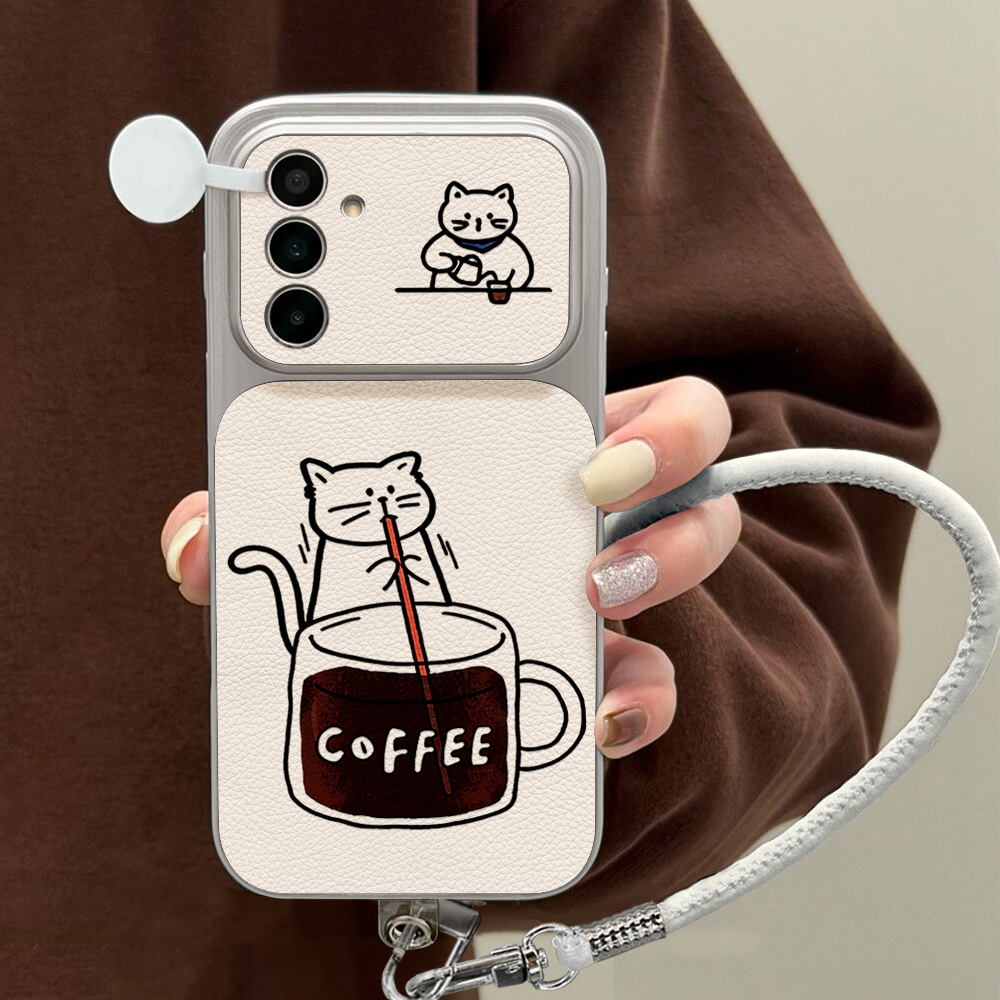 Coffee Cute Cat Phone Case For - đánh giá và giá Phone Cases Cat