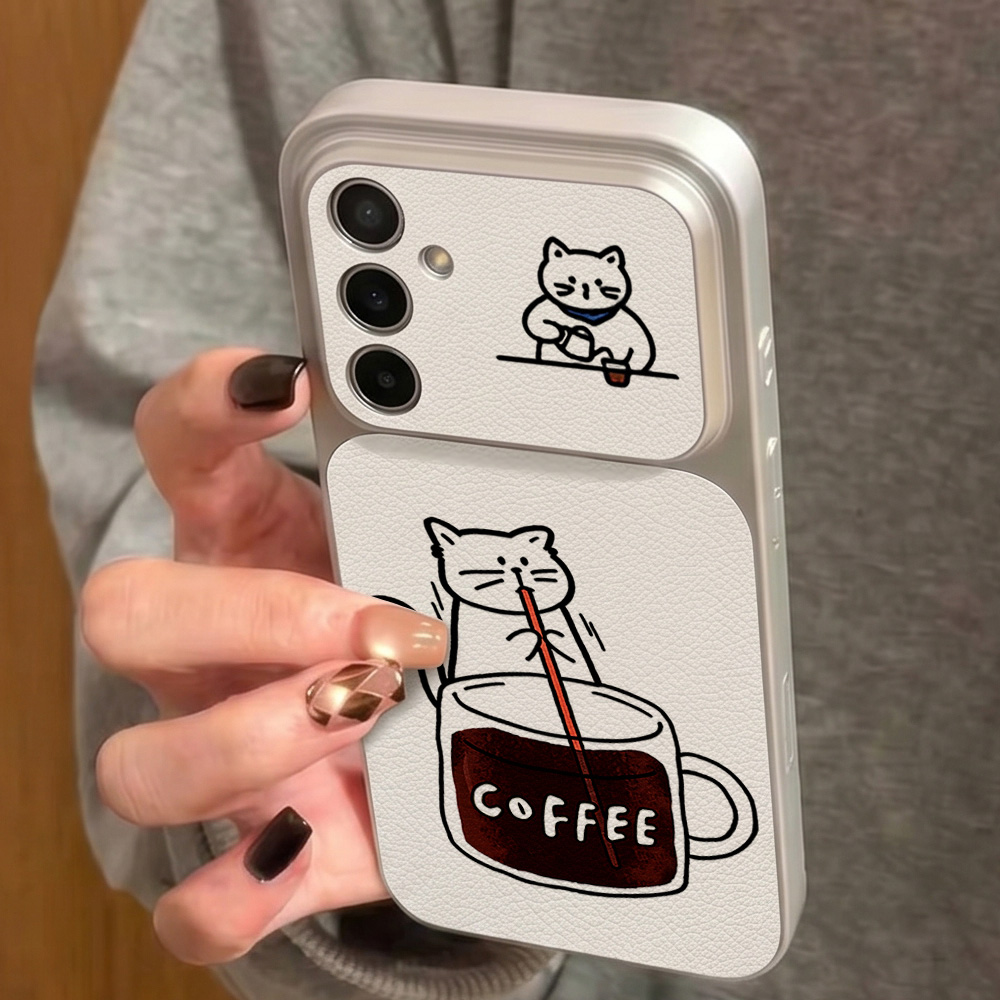 Coffee Cute Cat Phone Case For - đánh giá và giá Phone Cases Cat