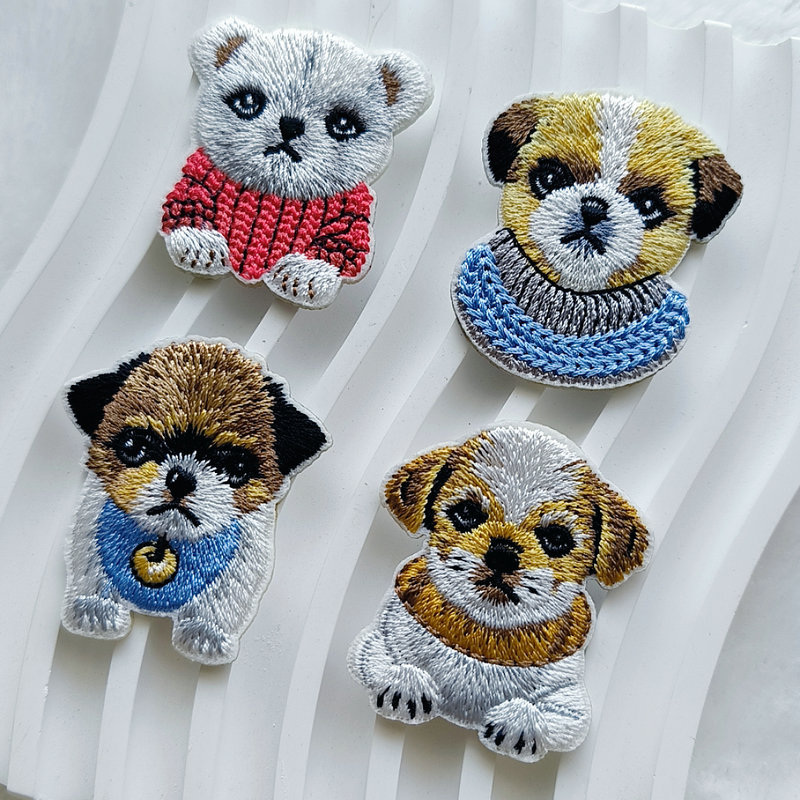 Cute Puppy Embroidery Patch Se - đánh giá và giá Phone Cases The Dairy