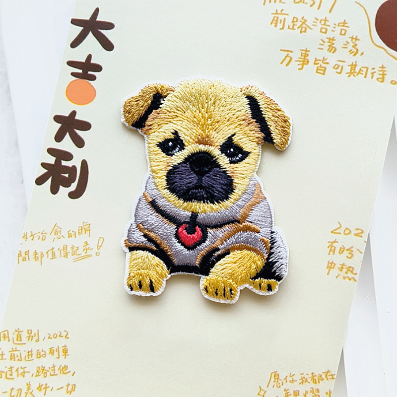 Cute Puppy Embroidery Patch Se - đánh giá và giá Phone Cases The Dairy