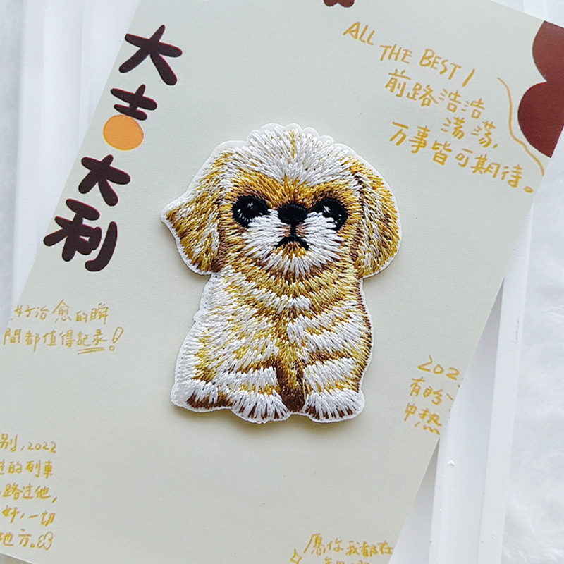 Cute Puppy Embroidery Patch Se - đánh giá và giá Phone Cases The Dairy