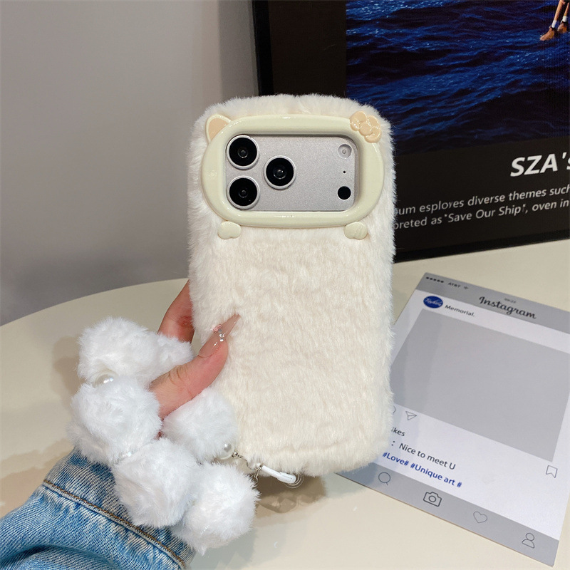 Luxury Solid Colors Furry Plus - đánh giá và giá Phone Cases Iphone 16