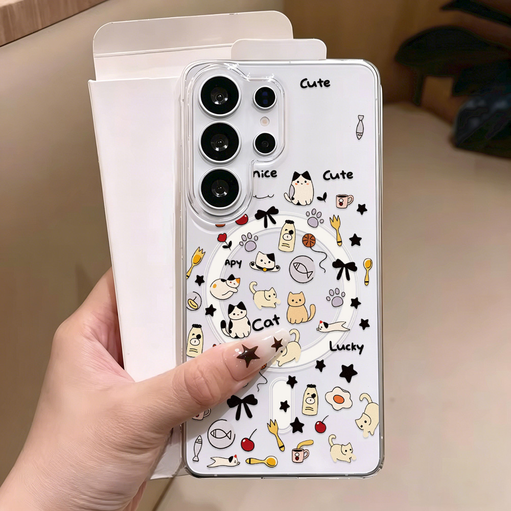 Cute Cat Magnetic Phone Case F - đánh giá và giá Phone Cases With Magsafe
