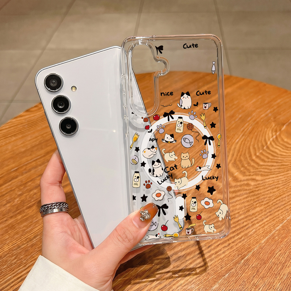 Cute Cat Magnetic Phone Case F - đánh giá và giá Phone Cases With Magsafe