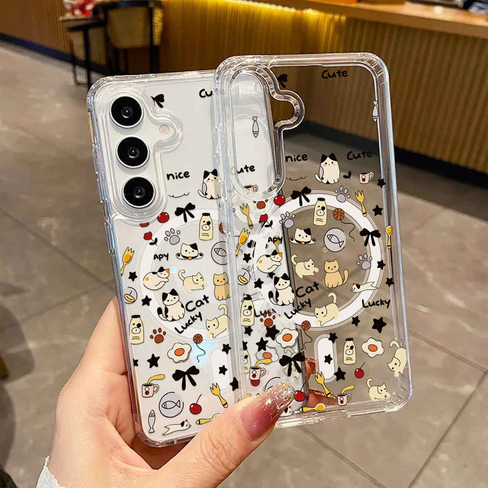 Cute Cat Magnetic Phone Case F - đánh giá và giá Phone Cases With Magsafe