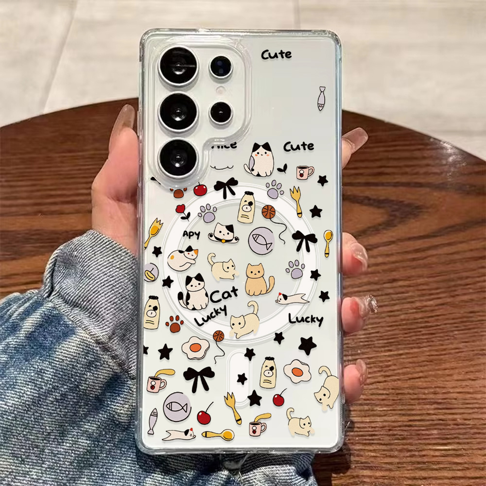 Cute Cat Magnetic Phone Case F - đánh giá và giá Phone Cases With Magsafe
