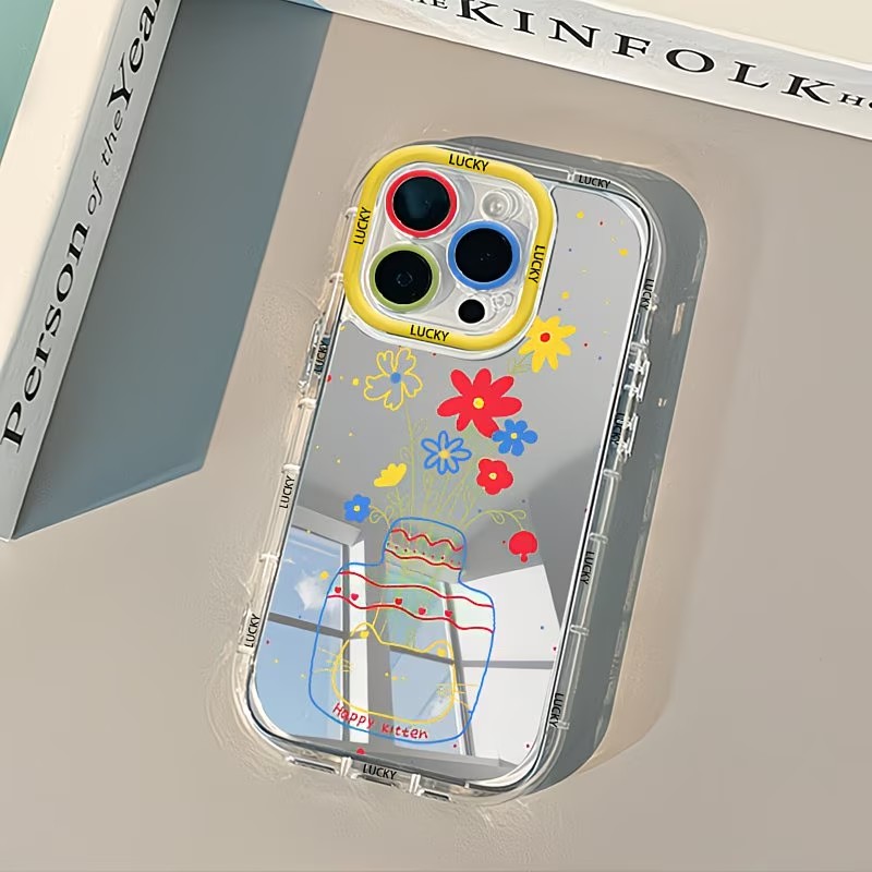 Summer Daisy Cat Vase Design M - đánh giá và giá Phone Cases Cat
