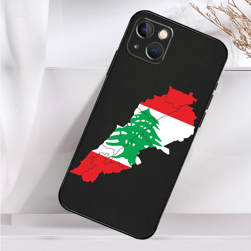 Lebanon Flag Map Shockproof Ca - đánh giá và giá Phone Cases Lebanon
