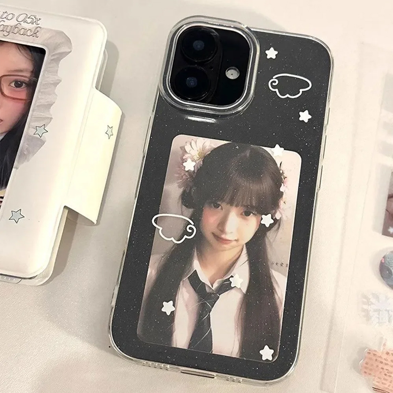 Korean INS Cute White Star Win - đánh giá và giá Cute Cartoon Case