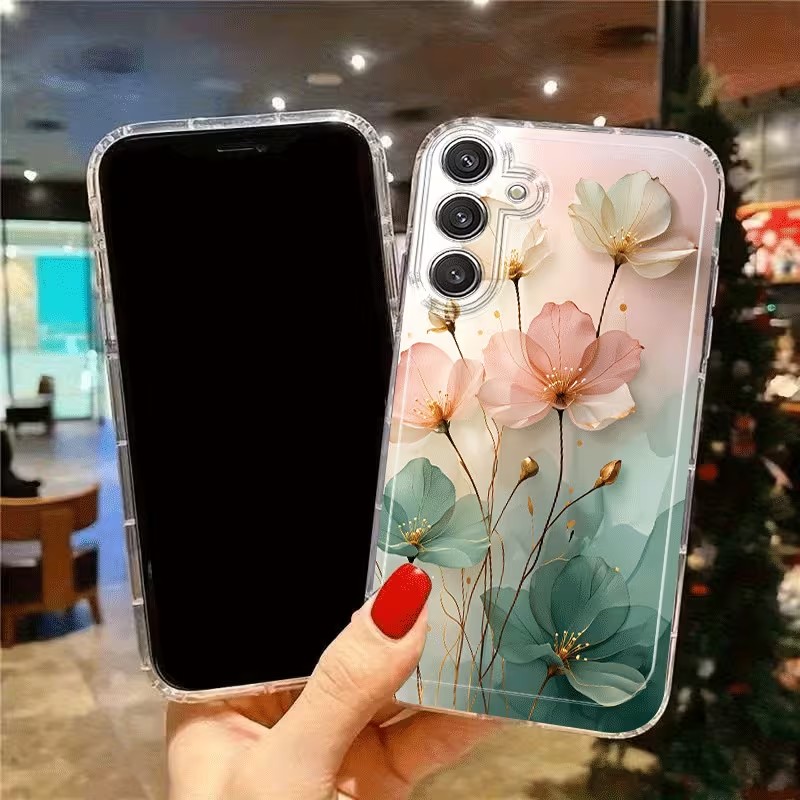 Anti-Slip Clear Phone Case For - đánh giá và giá Phone Cases Samsung S23