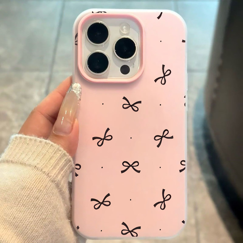Cute Bow Polka Dot INS Phone C - đánh giá và giá Phone Cases Iphone 16