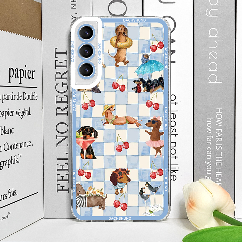 Cute Sausage Dog Phone Case fo - đánh giá và giá Phone Cases Samsung S23
