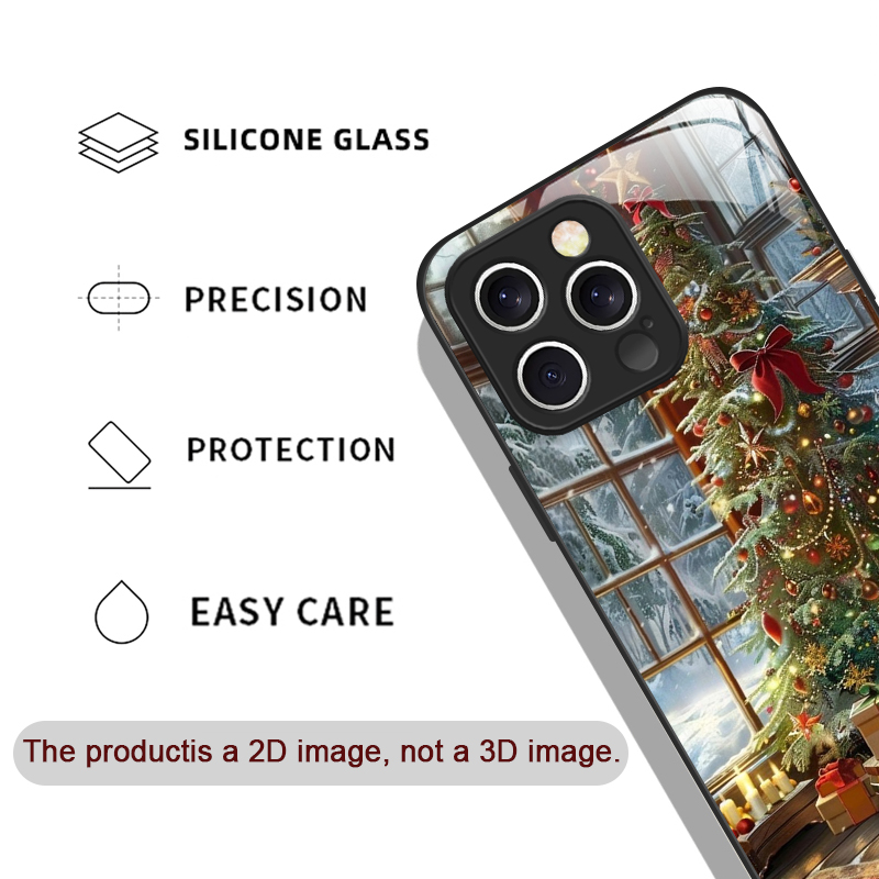 Christmas Tree Gift Snowy Town - đánh giá và giá Phone Cases Iphone 16