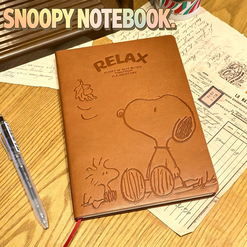 Vintage Snoopy A5 Leather Note - đánh giá và giá Phone Cases The Dairy