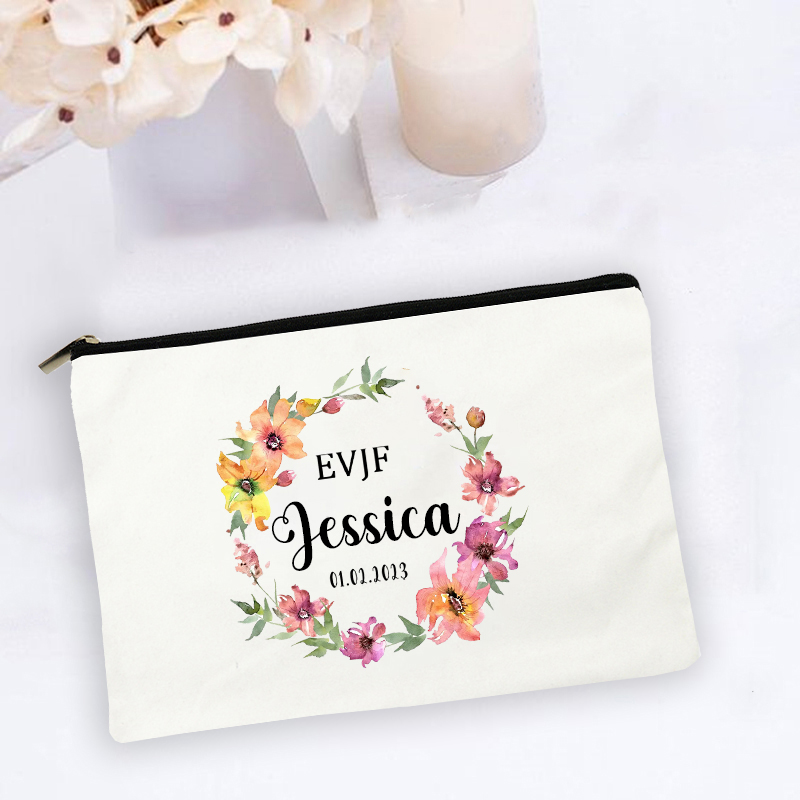 Personalized EVJF Cosmetic Bag - đánh giá và giá Monogram Custom Case