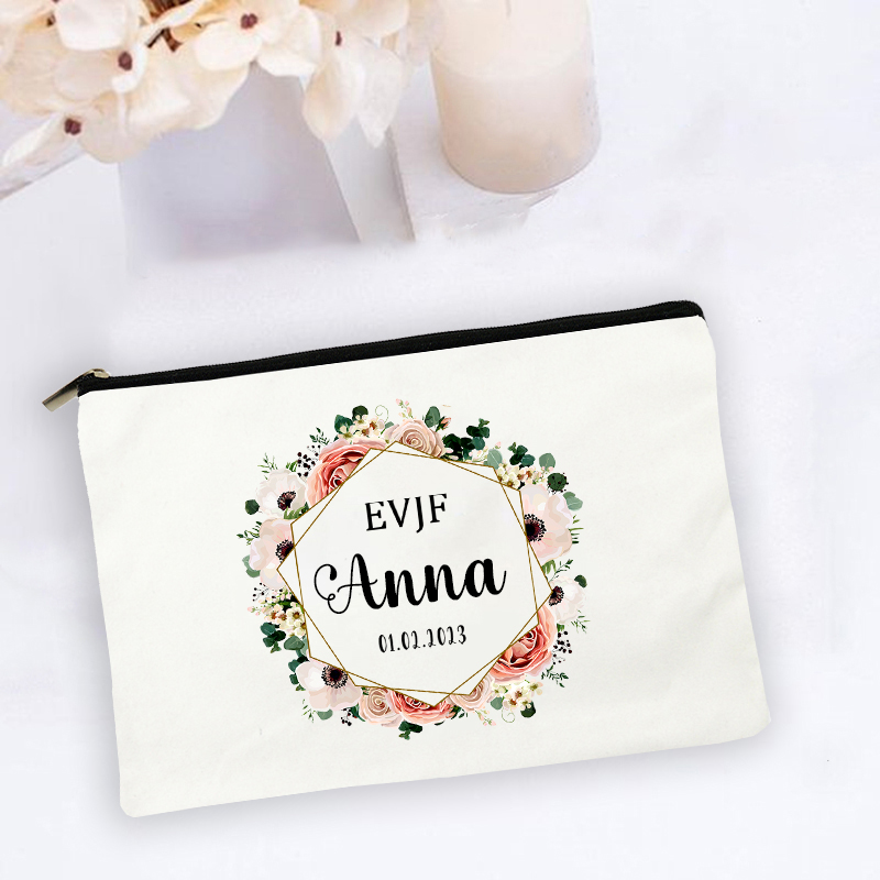Personalized EVJF Cosmetic Bag - đánh giá và giá Monogram Custom Case