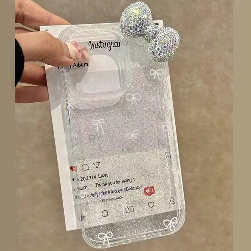 Luxury Sparkling Powder 3D Ful - đánh giá và giá Phone Cases Expensive