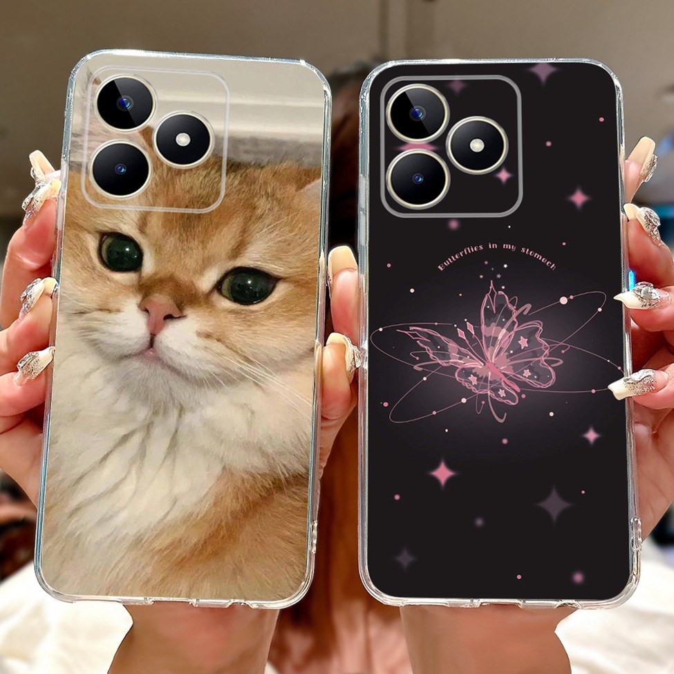 Clear For Realme C51 C53 Case  - đánh giá và giá Phone Cases Rimowa
