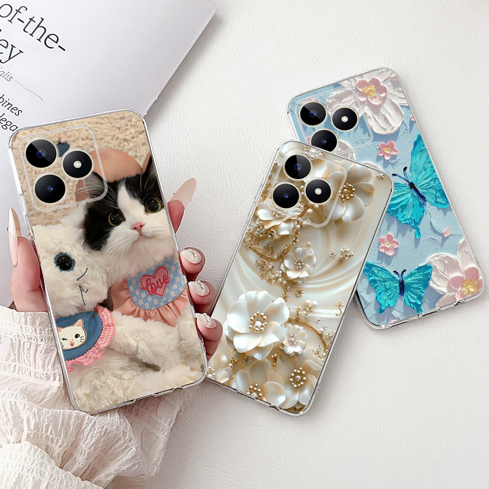 Clear For Realme C51 C53 Case  - đánh giá và giá Phone Cases Rimowa